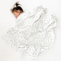 Toddler Blanket, 4 Season® Merino Wool & Organic Cotton, 52.5" x 40", Star White