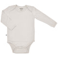 Imperfect Baby Bodysuit, Long Sleeve, Merino Wool, Oat