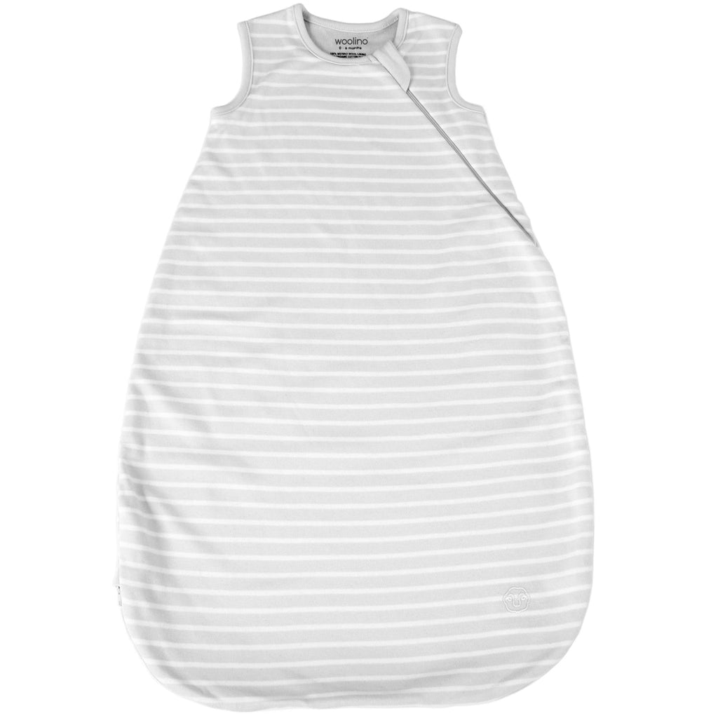 4 Season® Classic Baby Sleeping Bag, Merino Wool & Organic Cotton, Birch Gray