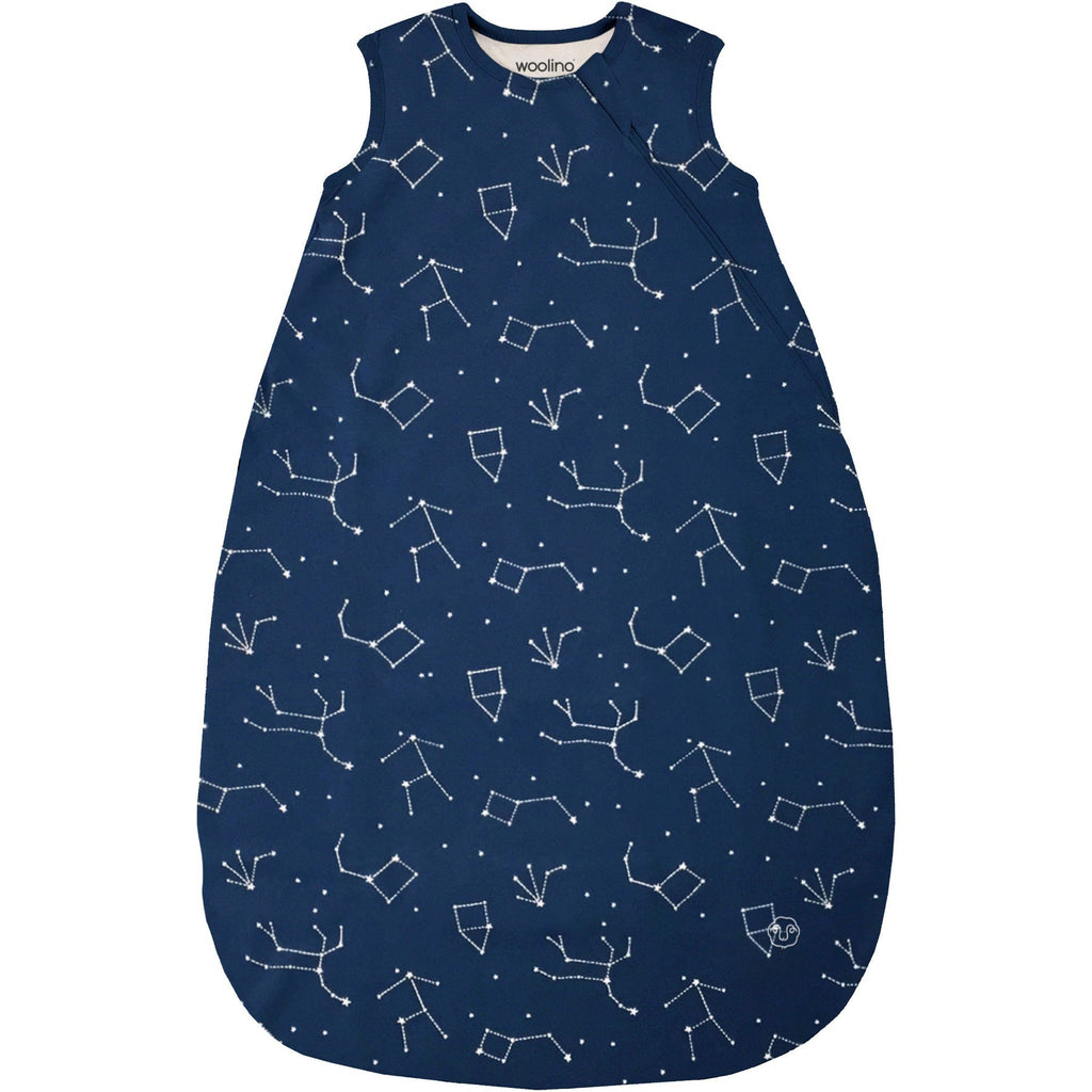 4 Season® Classic Baby Sleeping Bag, Merino Wool & Organic Cotton, Night Sky™