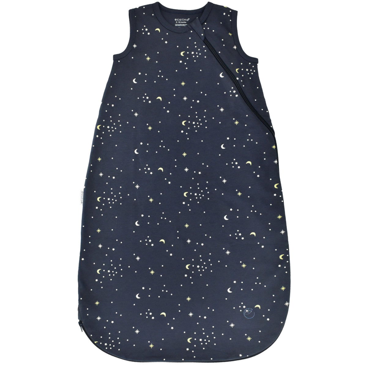 Imperfect Ecolino® Organic Cotton Classic Baby Sleep Bag or Sack, Milky Way Ink