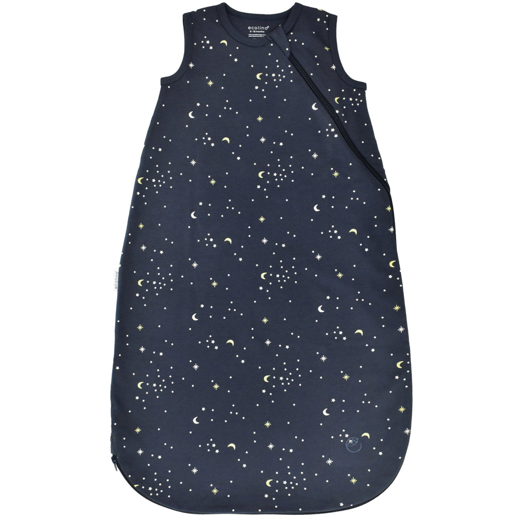 Ecolino® Organic Cotton Classic Baby Sleep Bag or Sack, Milky Way Ink