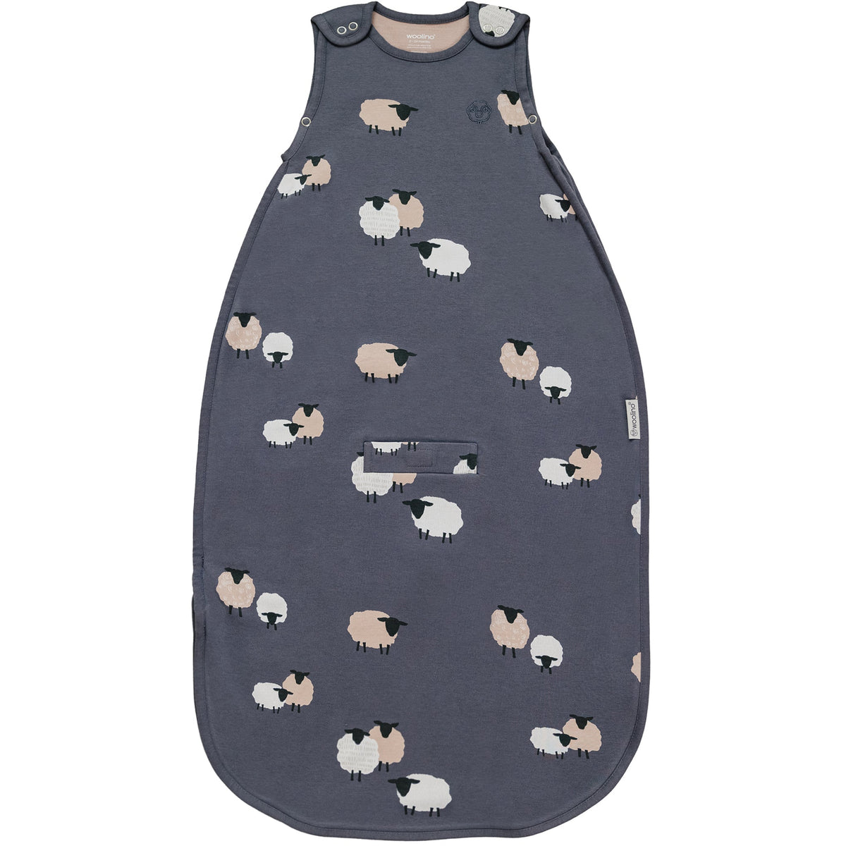 4 Season® Ultimate Baby Sleep Bag, Merino Wool & Organic Cotton, Sheep Slate