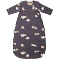 Slumber Sack, Baby Sleep Bag with Sleeves, Merino Wool & Organic Cotton, Sheep Slate
