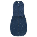 Swaddle Bag, Merino Wool, Newborn to 3 Months, Star Indigo