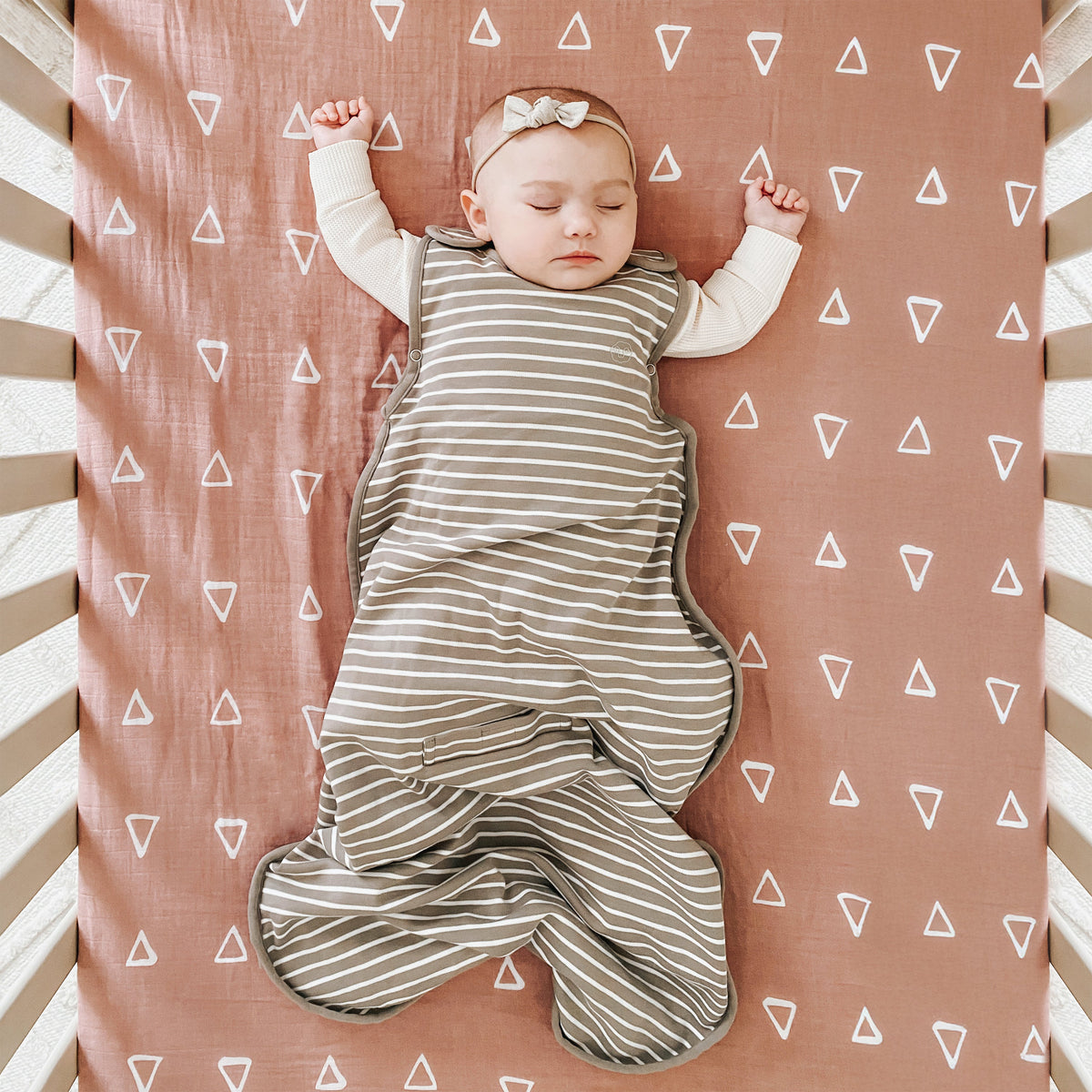 4 Season® Ultimate Baby Sleep Bag, Merino Wool & Organic Cotton, Earth