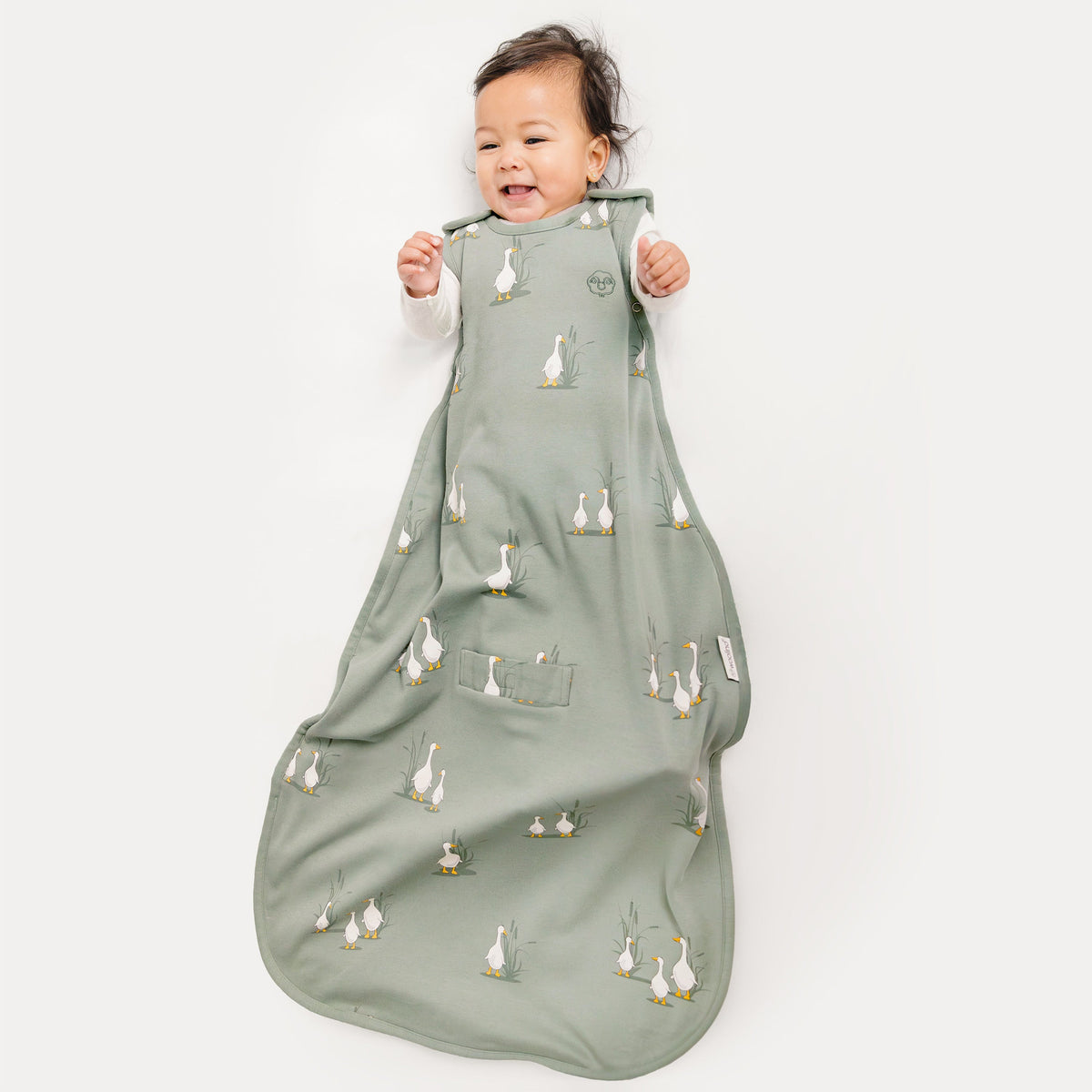 4 Season® Ultimate Baby Sleep Bag, Merino Wool & Organic Cotton, Goose