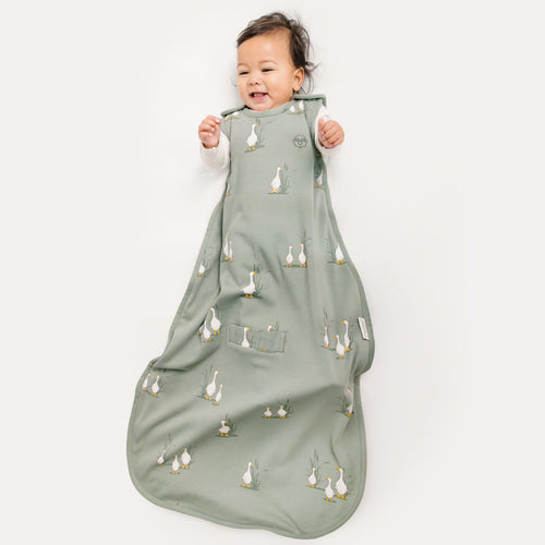 4 Season® Ultimate Baby Sleep Bag, Merino Wool & Organic Cotton, Goose