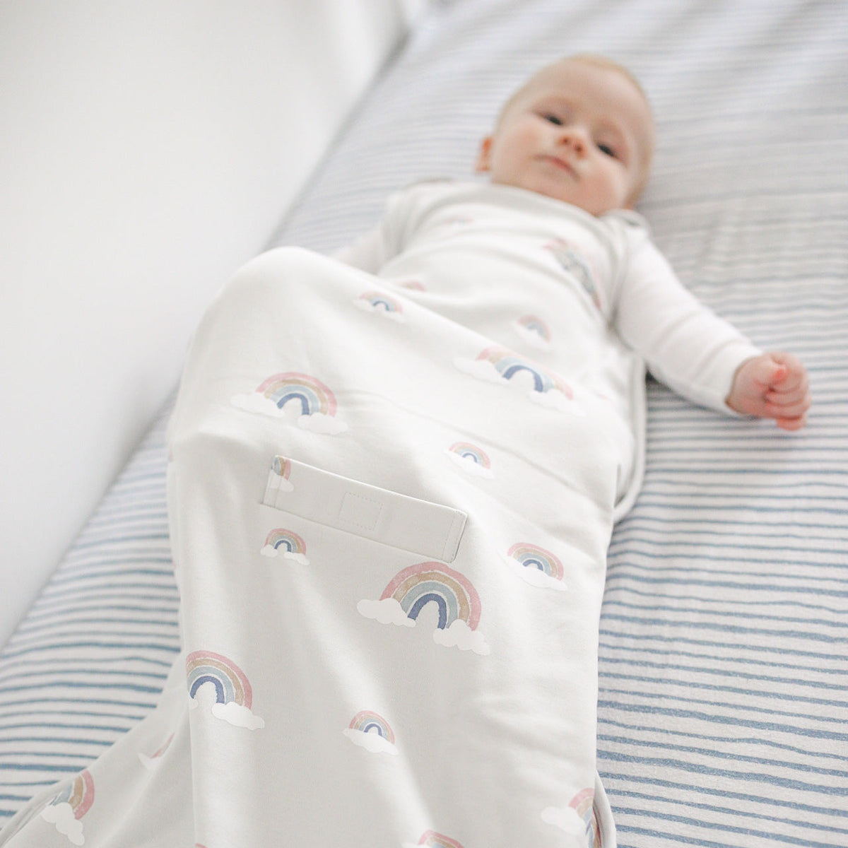 4 Season® Ultimate Baby Sleep Bag, Merino Wool & Organic Cotton, Rainbow