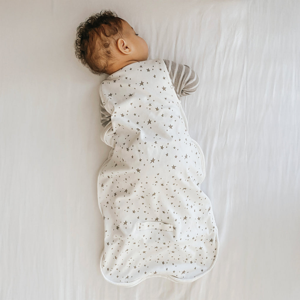 4 Season® Ultimate Baby Sleep Bag, Merino Wool & Organic Cotton, Star White