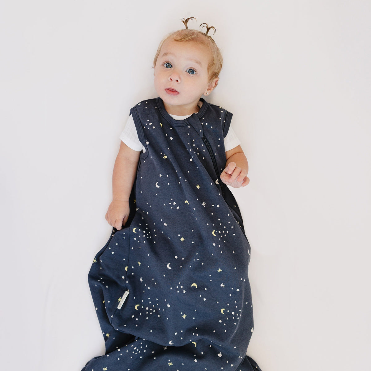 Ecolino® Organic Cotton Classic Baby Sleep Bag or Sack, Milky Way Ink