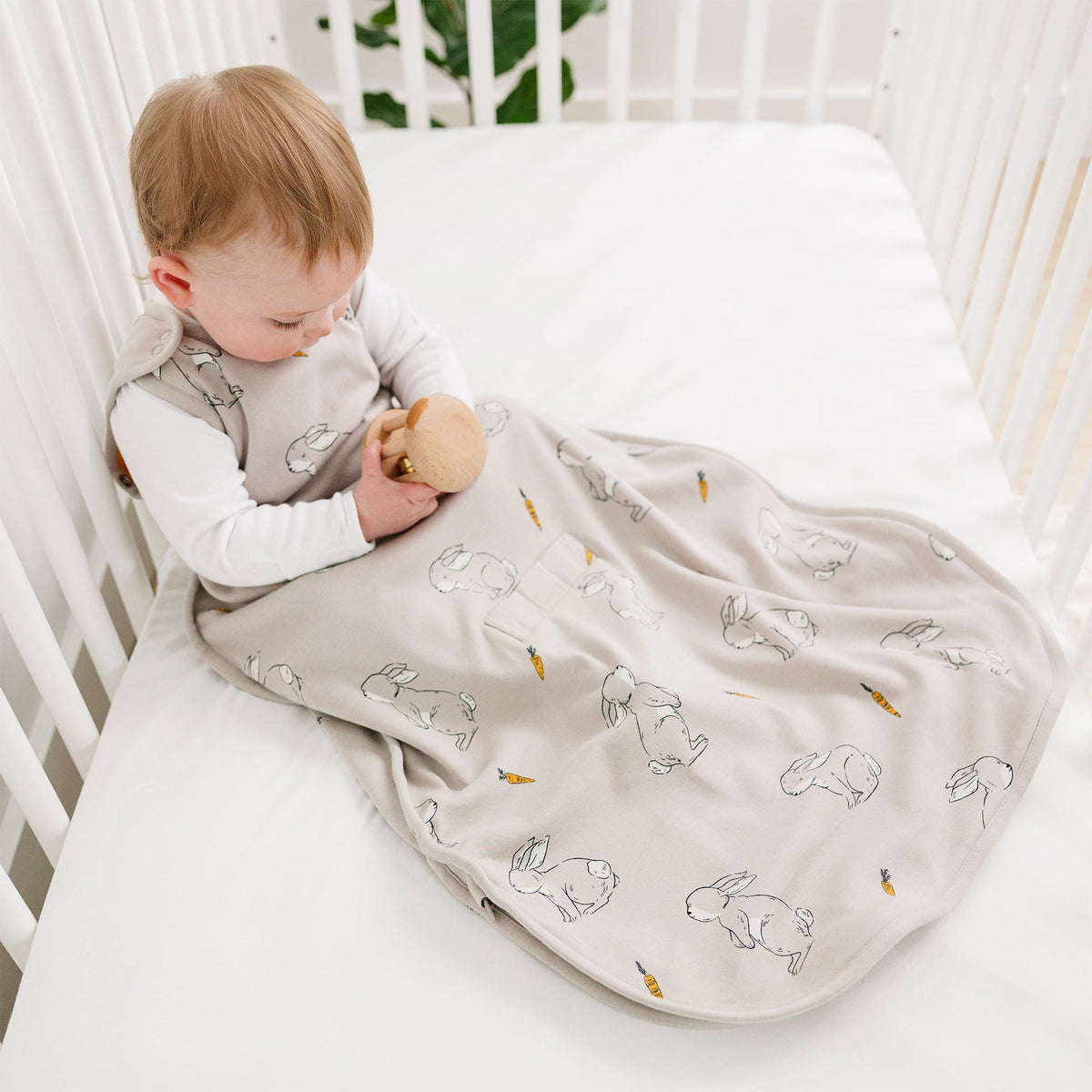 4 Season® Ultimate Baby Sleep Bag, Merino Wool & Organic Cotton, Bunny