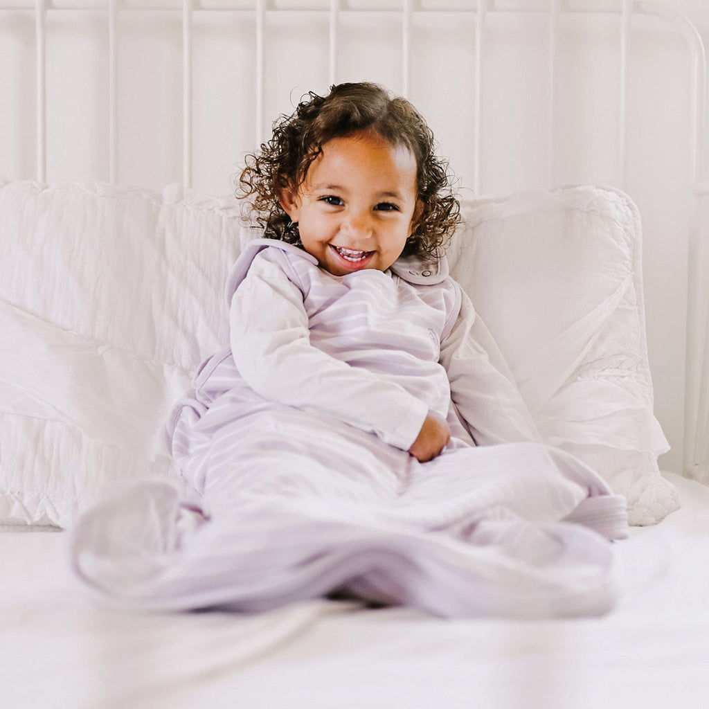 4 Season® Ultimate Baby Sleep Bag, Merino Wool & Organic Cotton, Lilac