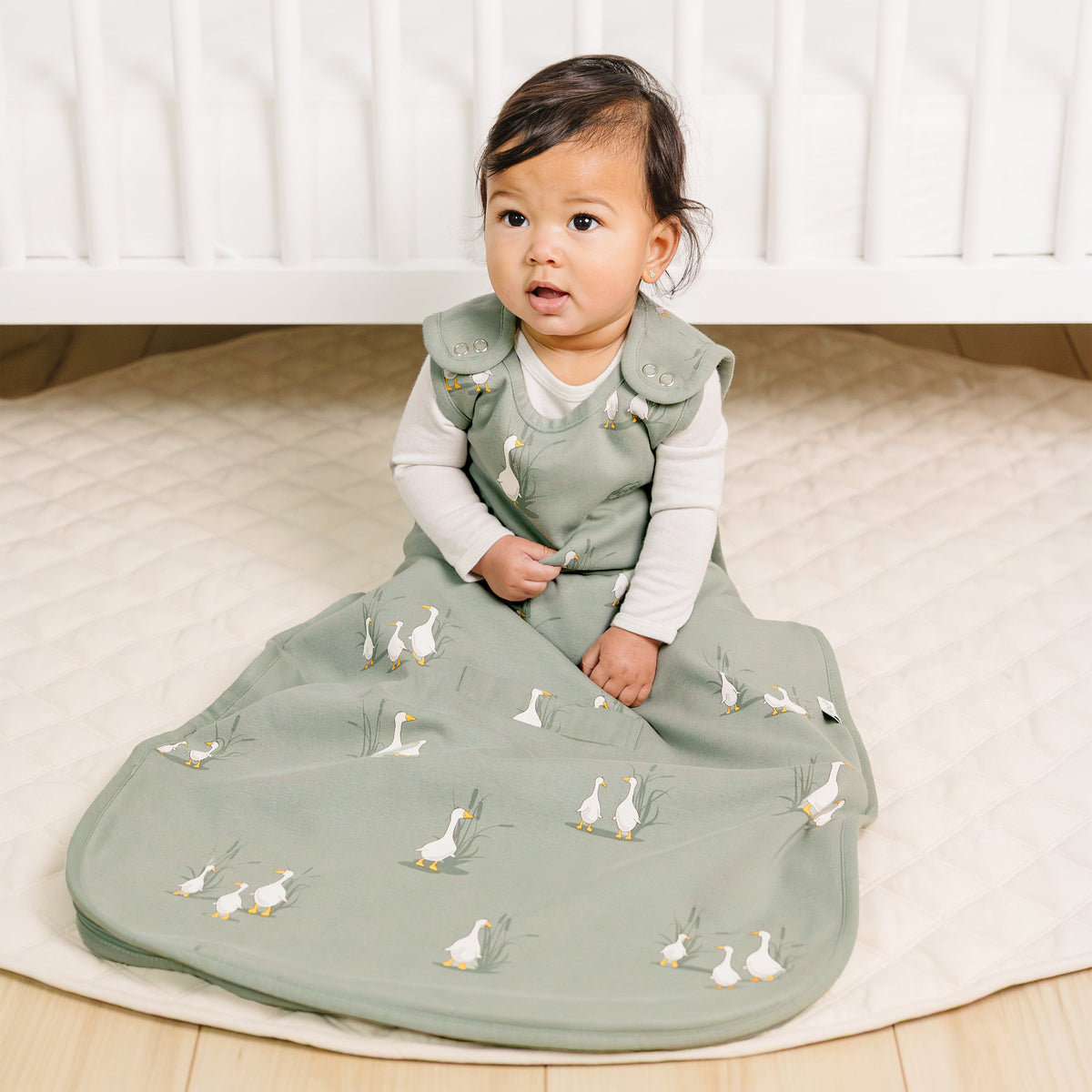 4 Season® Ultimate Baby Sleep Bag, Merino Wool & Organic Cotton, Goose