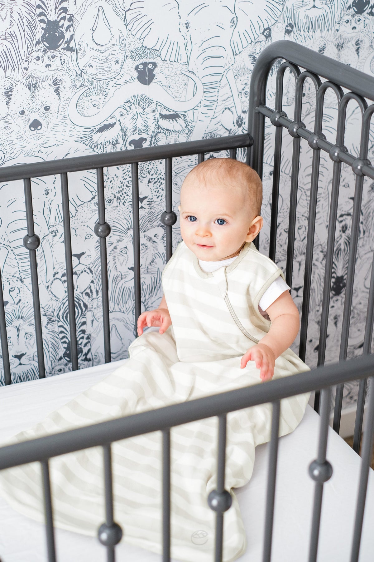 Ecolino® Organic Cotton Classic Baby Sleep Bag or Sack, Gray