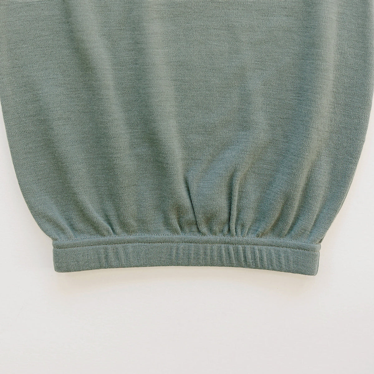 Baby Gown, Merino Wool, 0-6 Months, Sage