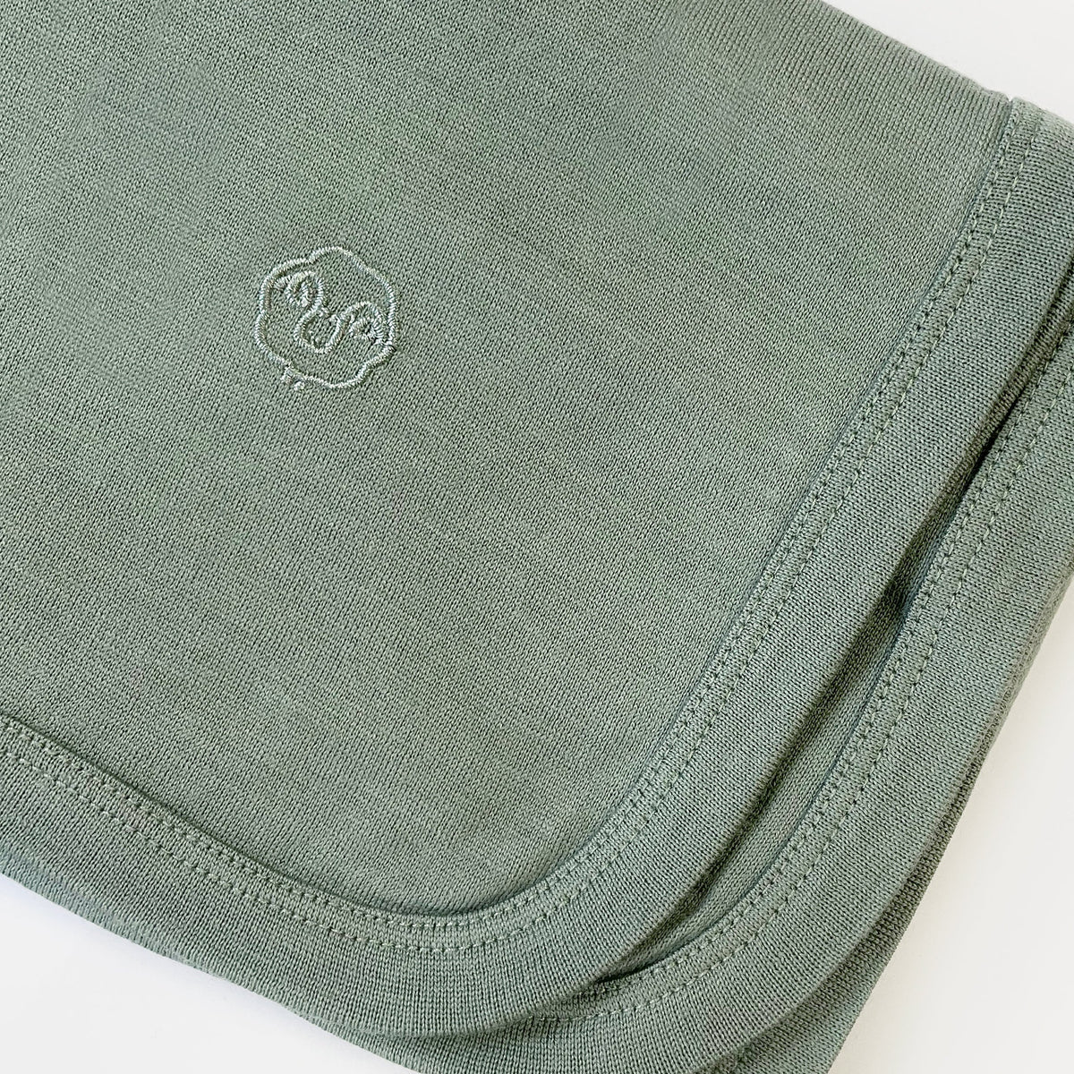 Swaddle Blanket, Merino Wool, Newborn to 3 Months, Sage