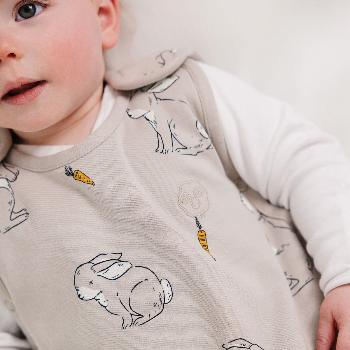 4 Season® Ultimate Baby Sleep Bag, Merino Wool & Organic Cotton, Bunny