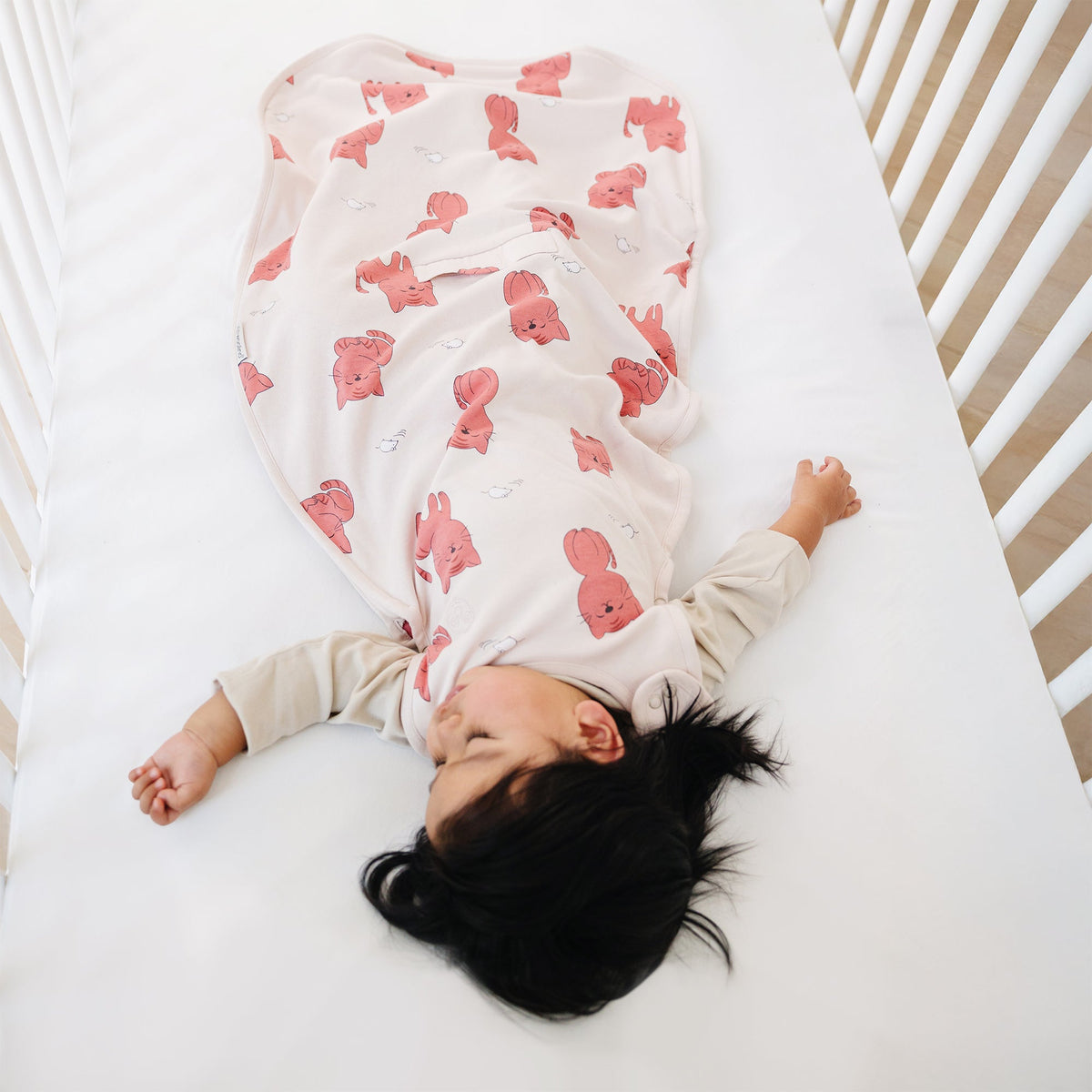 4 Season® Ultimate Baby Sleep Bag, Merino Wool & Organic Cotton, Kitten