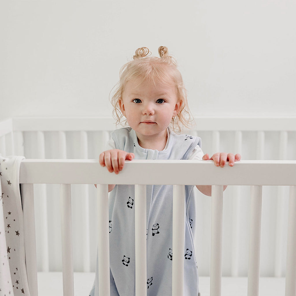 4 Season® Baby Sleep Bag with Feet, Merino Wool & Organic Cotton, Panda