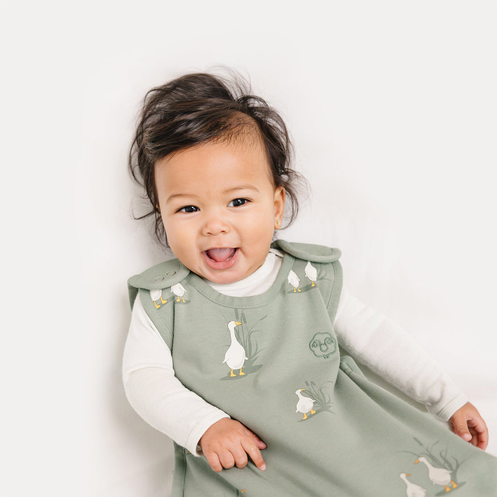 4 Season® Ultimate Baby Sleep Bag, Merino Wool & Organic Cotton, Goose