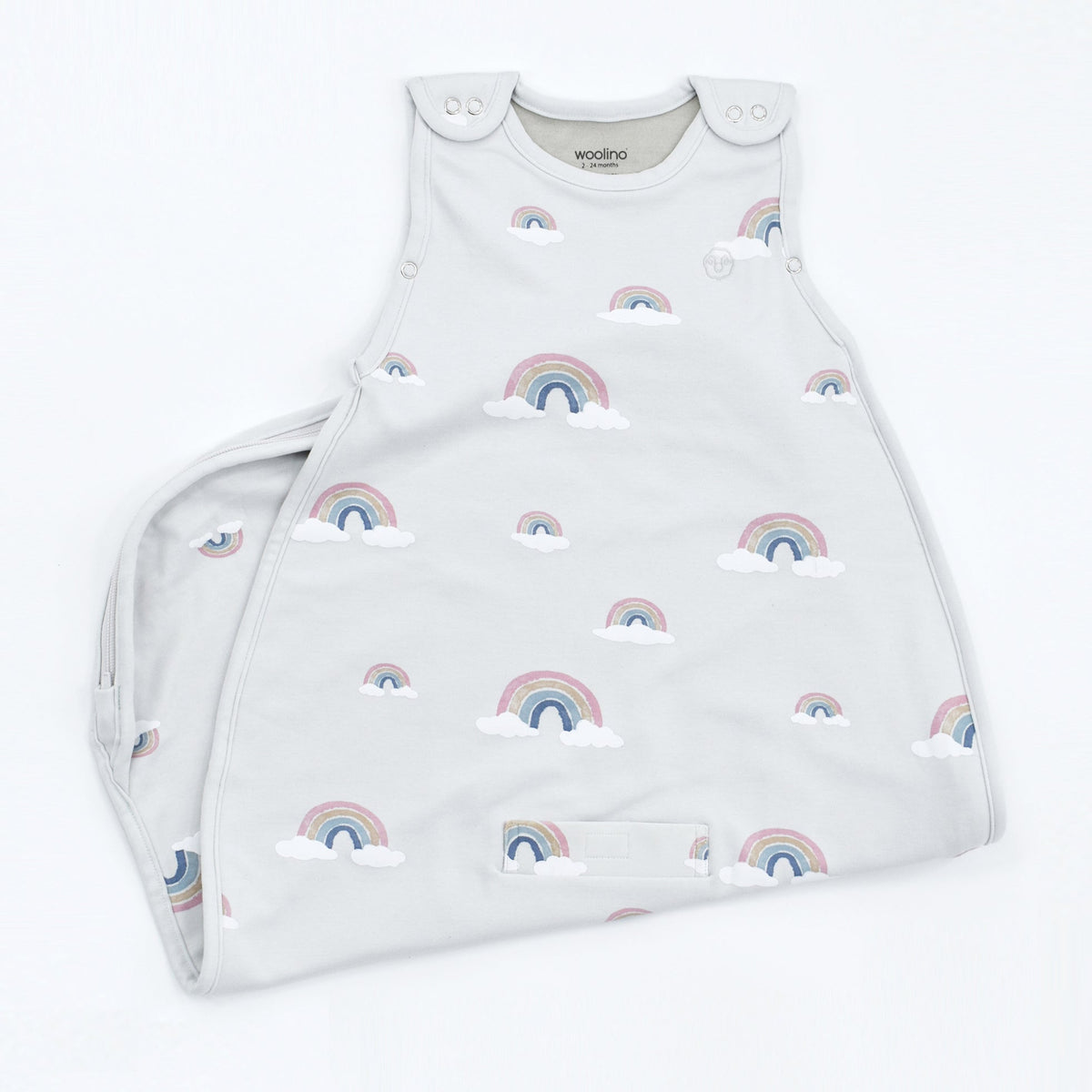 4 Season® Ultimate Baby Sleep Bag, Merino Wool & Organic Cotton, Rainbow