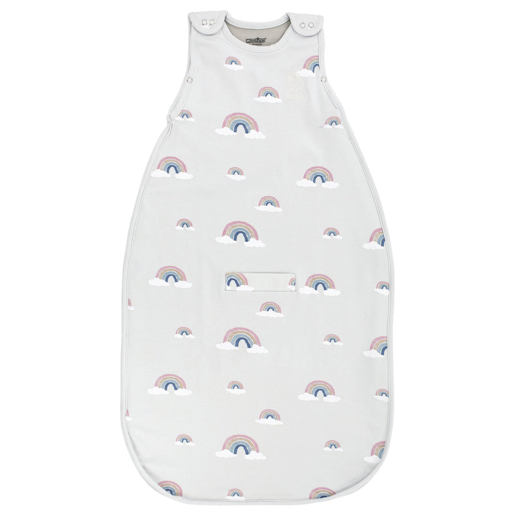 4 Season® Ultimate Baby Sleep Bag, Merino Wool & Organic Cotton, Rainbow