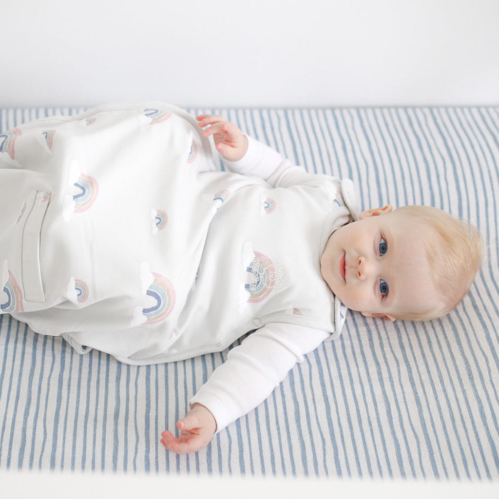 4 Season® Ultimate Baby Sleep Bag, Merino Wool & Organic Cotton, Rainbow