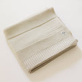 Knitted Baby Blanket, 100% Merino Wool, 31.5" x 40", Almond