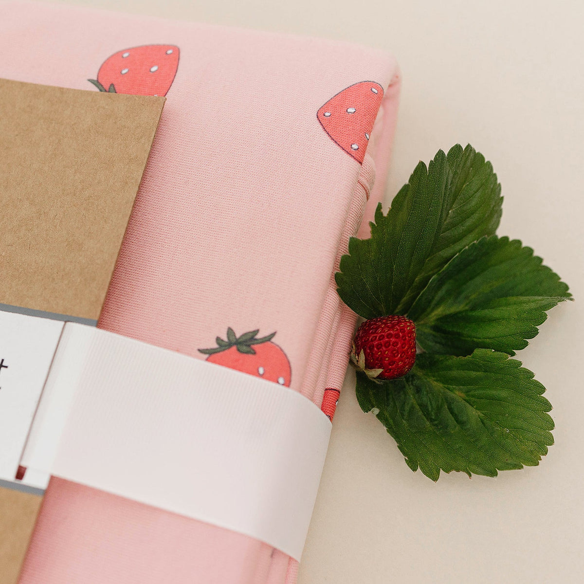 Toddler Blanket, 4 Season® Merino Wool & Organic Cotton Blanket, 52.5" x 40", Strawberry