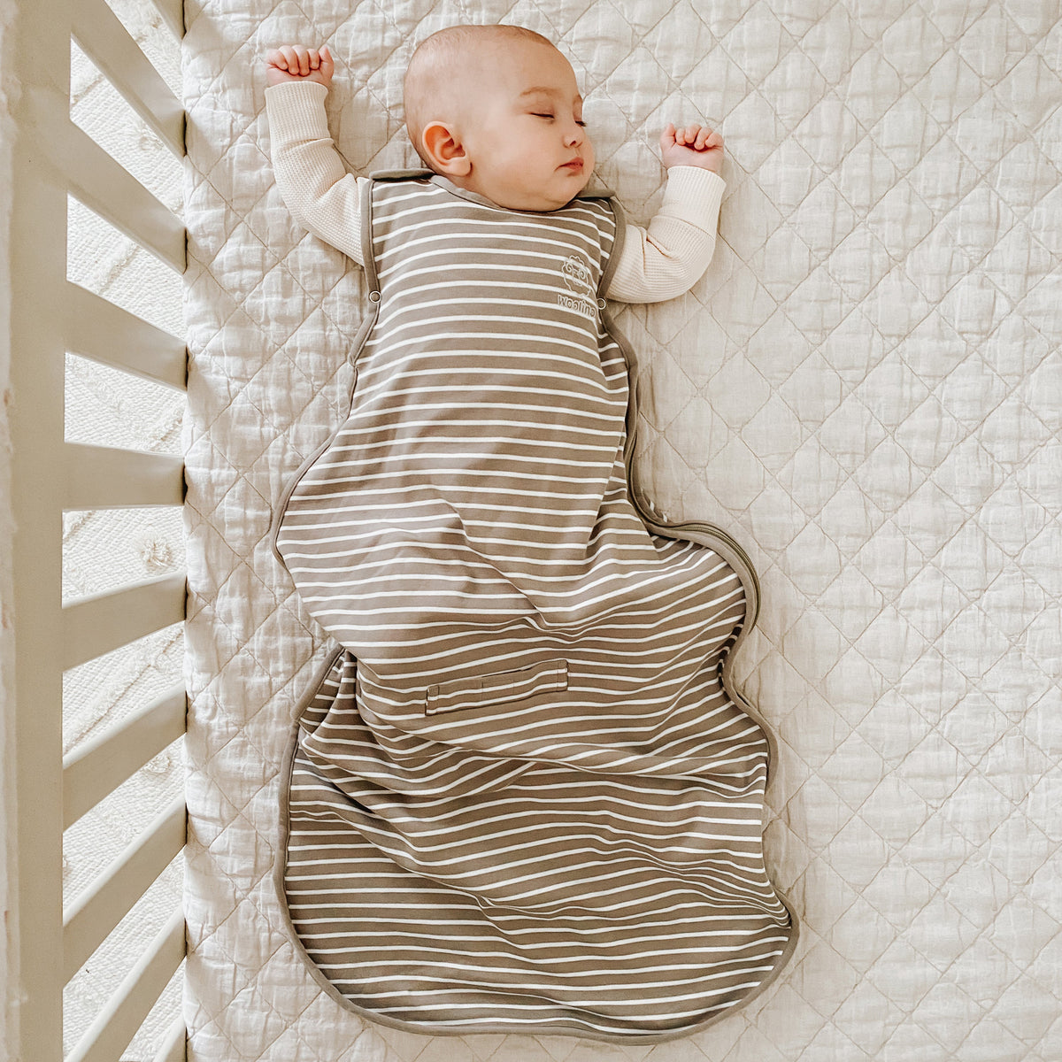 4 Season® Ultimate Baby Sleep Bag, Merino Wool & Organic Cotton, Earth