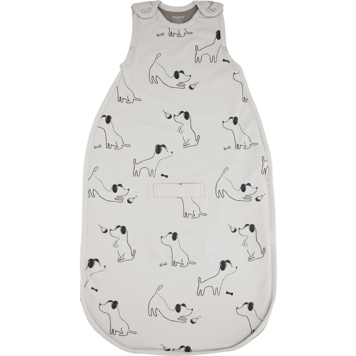 Imperfect 4 Season™ Ultimate Toddler Sleep Bag, Merino Wool & Organic Cotton, 2 - 4 Years, Puppy