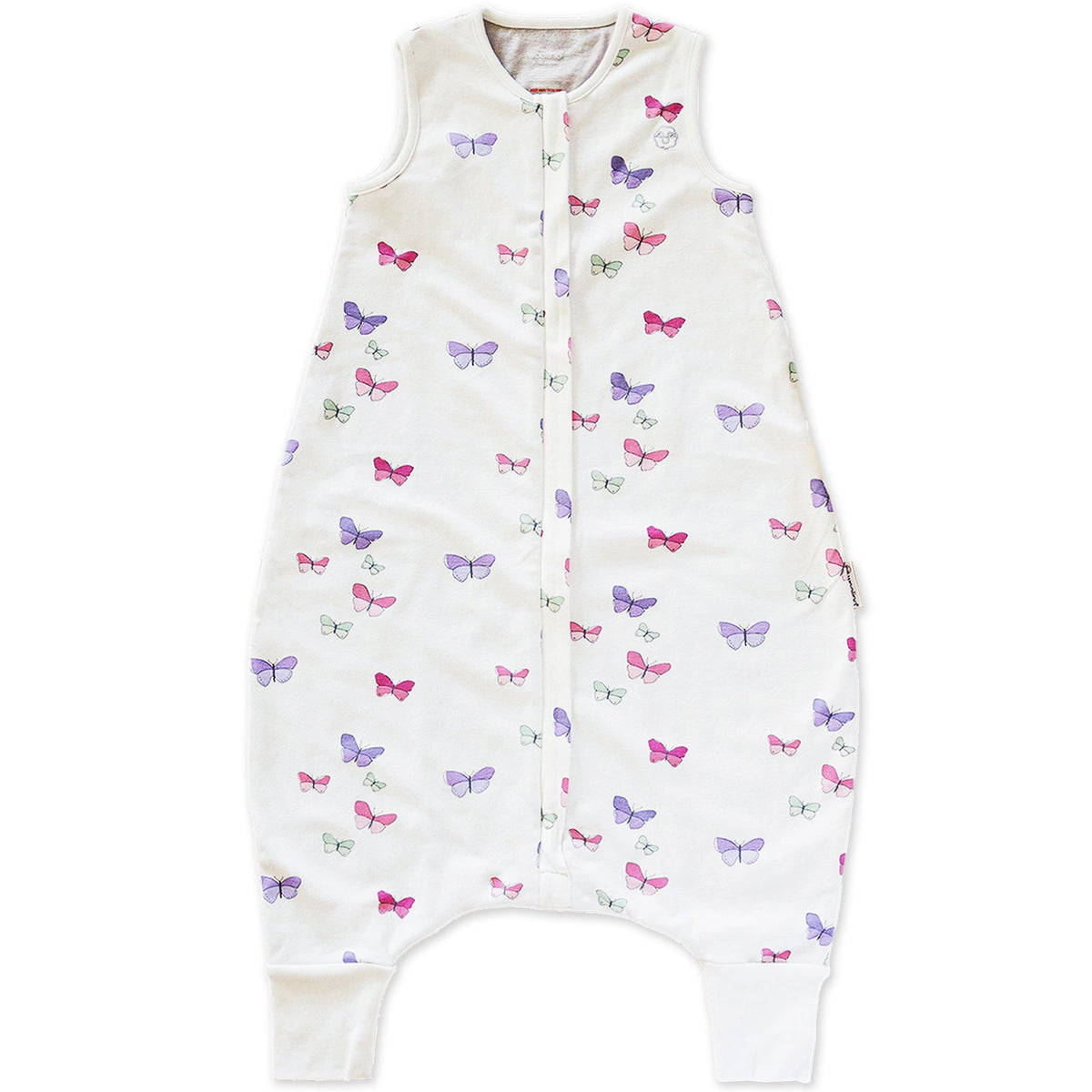 4 Season® Baby Sleep Bag with Feet, Merino Wool & Organic Cotton, Butterfly