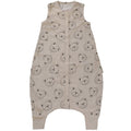 Imperfect 4 Season® Baby Sleep Bag with Feet, Merino Wool & Organic Cotton, Teddy Bear