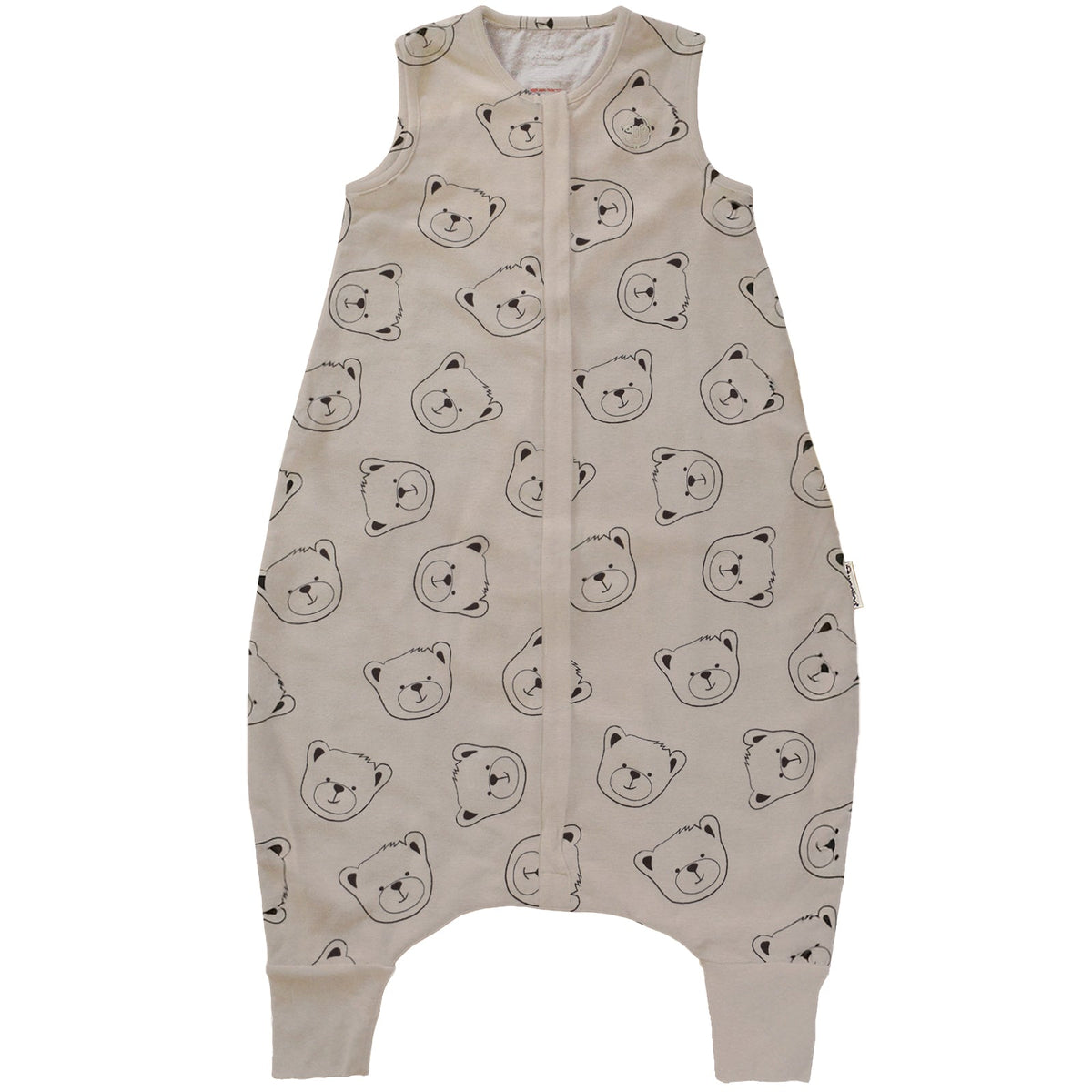 Imperfect 4 Season® Baby Sleep Bag with Feet, Merino Wool & Organic Cotton, Teddy Bear