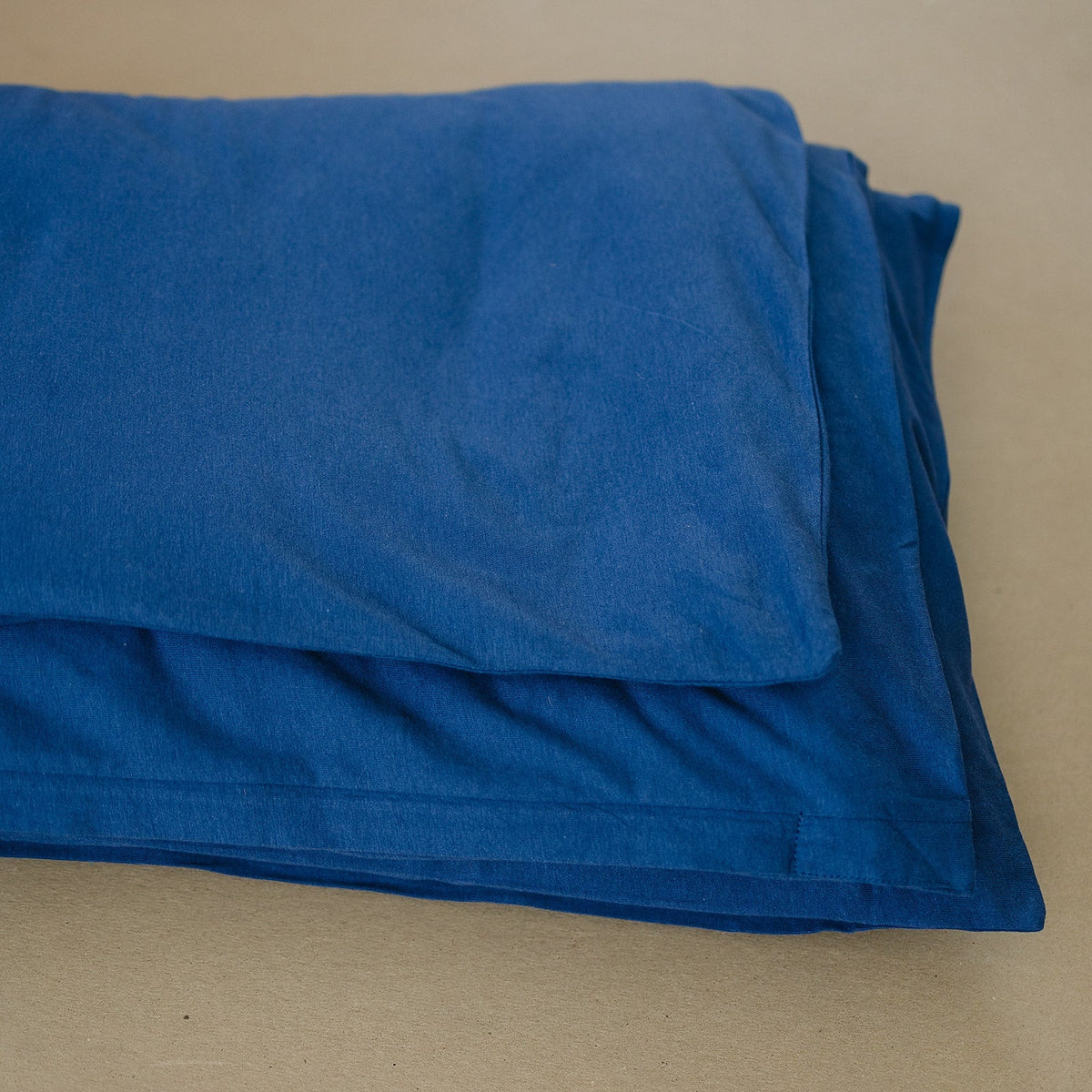 Imperfect Ecolino® Duvet Cover, 100% Organic Cotton, Crib or Toddler, Navy Blue