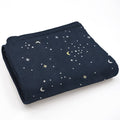 Ecolino® Toddler Blanket, 100% Organic Cotton Blanket, 52.5" x 40", Milky Way Ink
