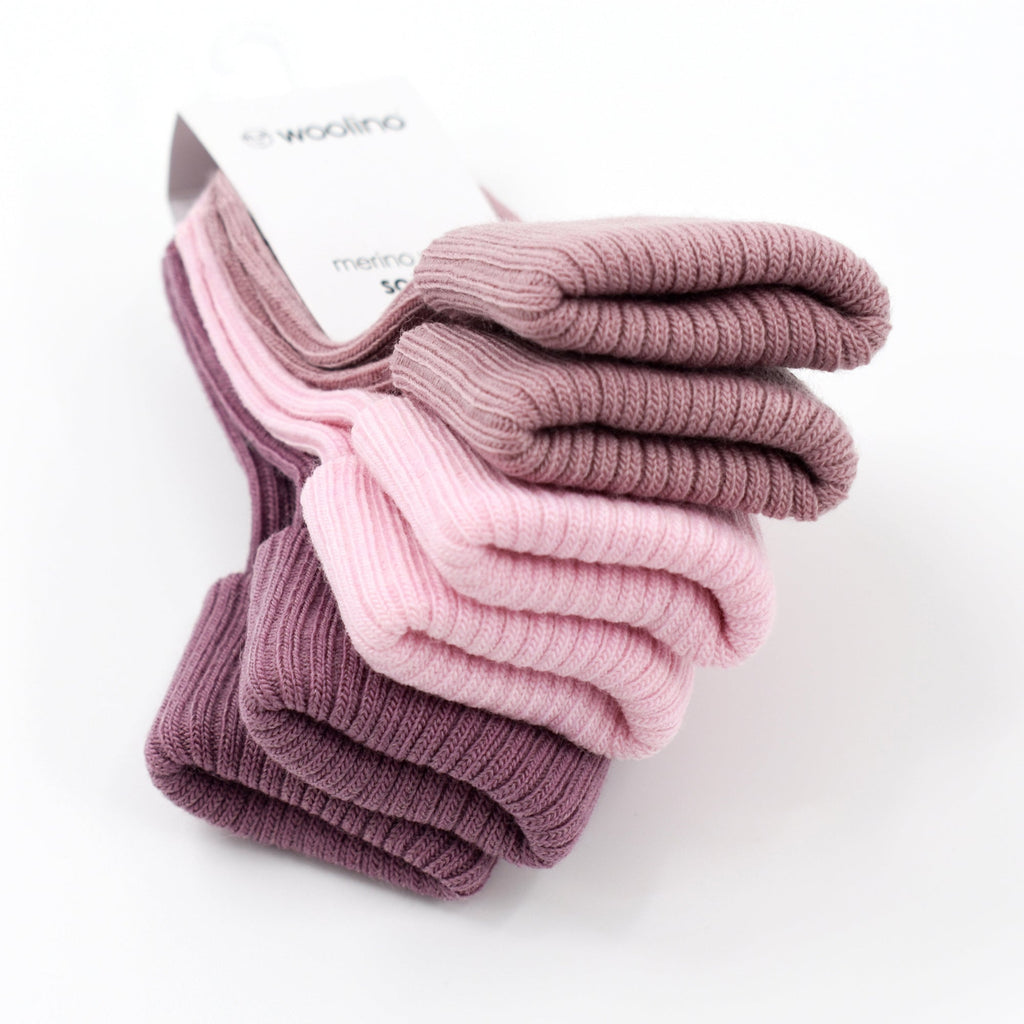 Imperfect Wool Socks, Baby and Toddler, Pink & Rose