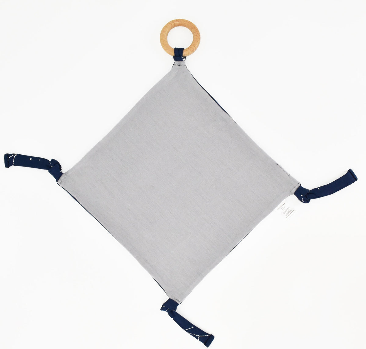 Lovey, Merino Wool and Organic Cotton with Removable Teething Ring, Night Sky™