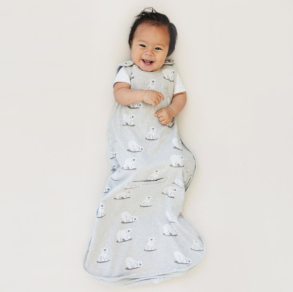 4 Season® Ultimate Baby Sleep Bag, Merino Wool & Organic Cotton, Polar Bear