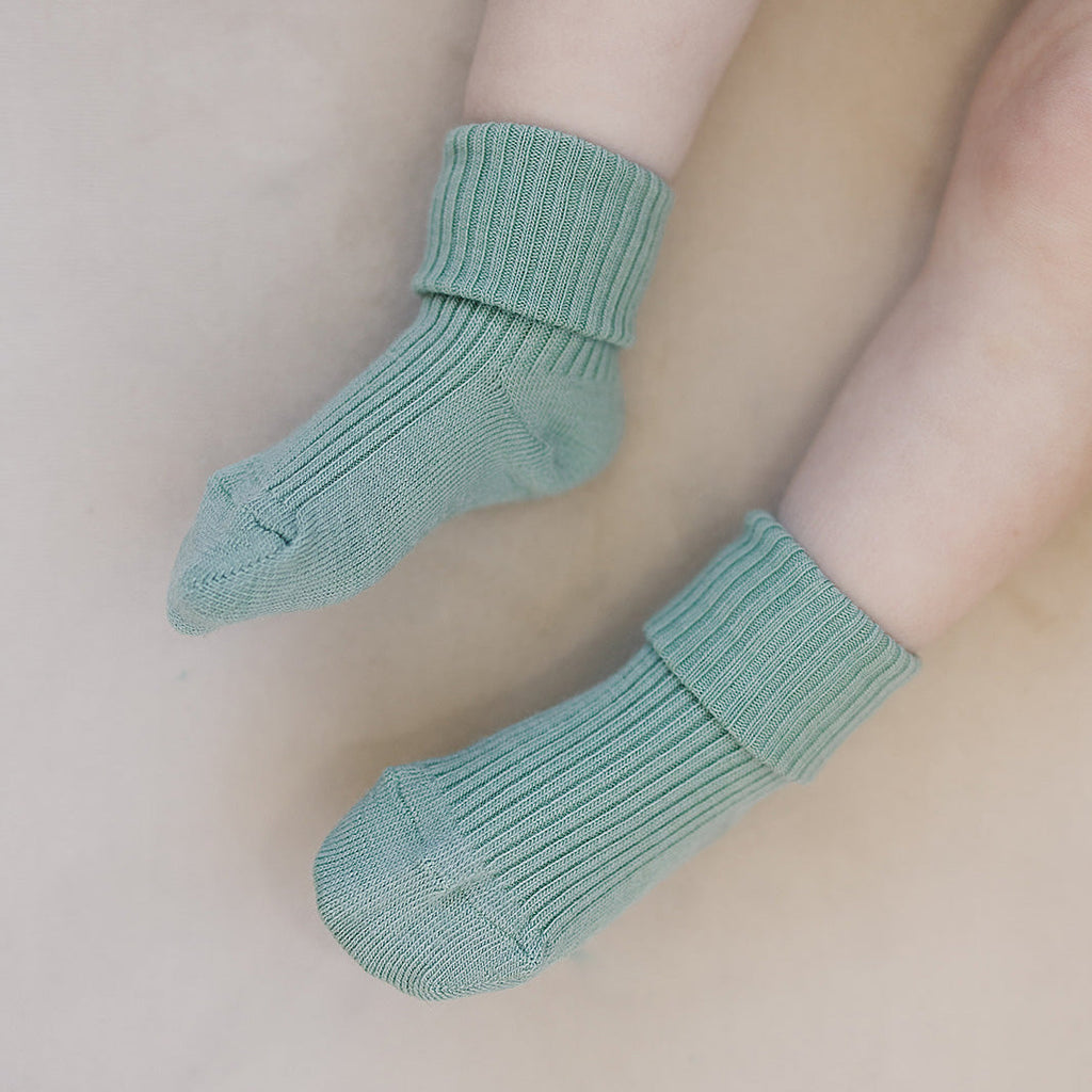 Wool Socks, Baby and Toddler, Pine
