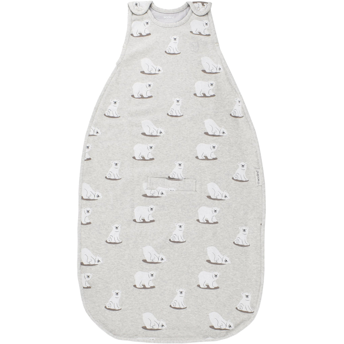 4 Season® Ultimate Baby Sleep Bag, Merino Wool & Organic Cotton, Polar Bear