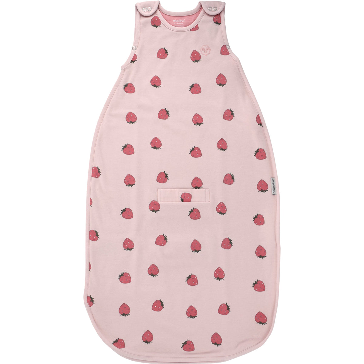 Imperfect 4 Season™ Ultimate Toddler Sleep Bag, Merino Wool & Organic Cotton, 2 - 4 Years, Strawberry