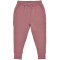 Kids Merino Wool Joggers, Mauve Pink