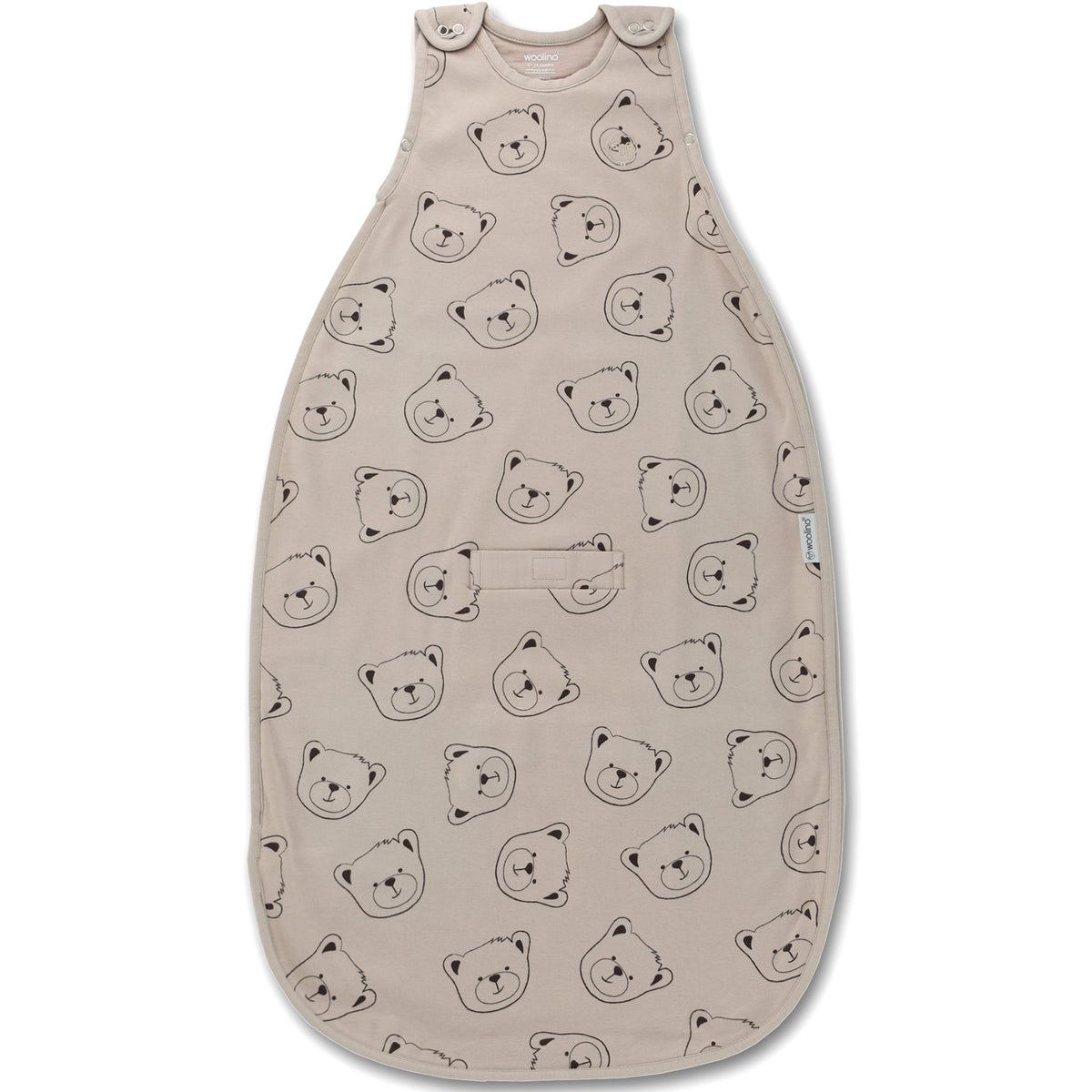 IMPERFECT 4 Season® Ultimate Baby Sleep Bag, Merino Wool & Organic Cotton, Teddy Bear
