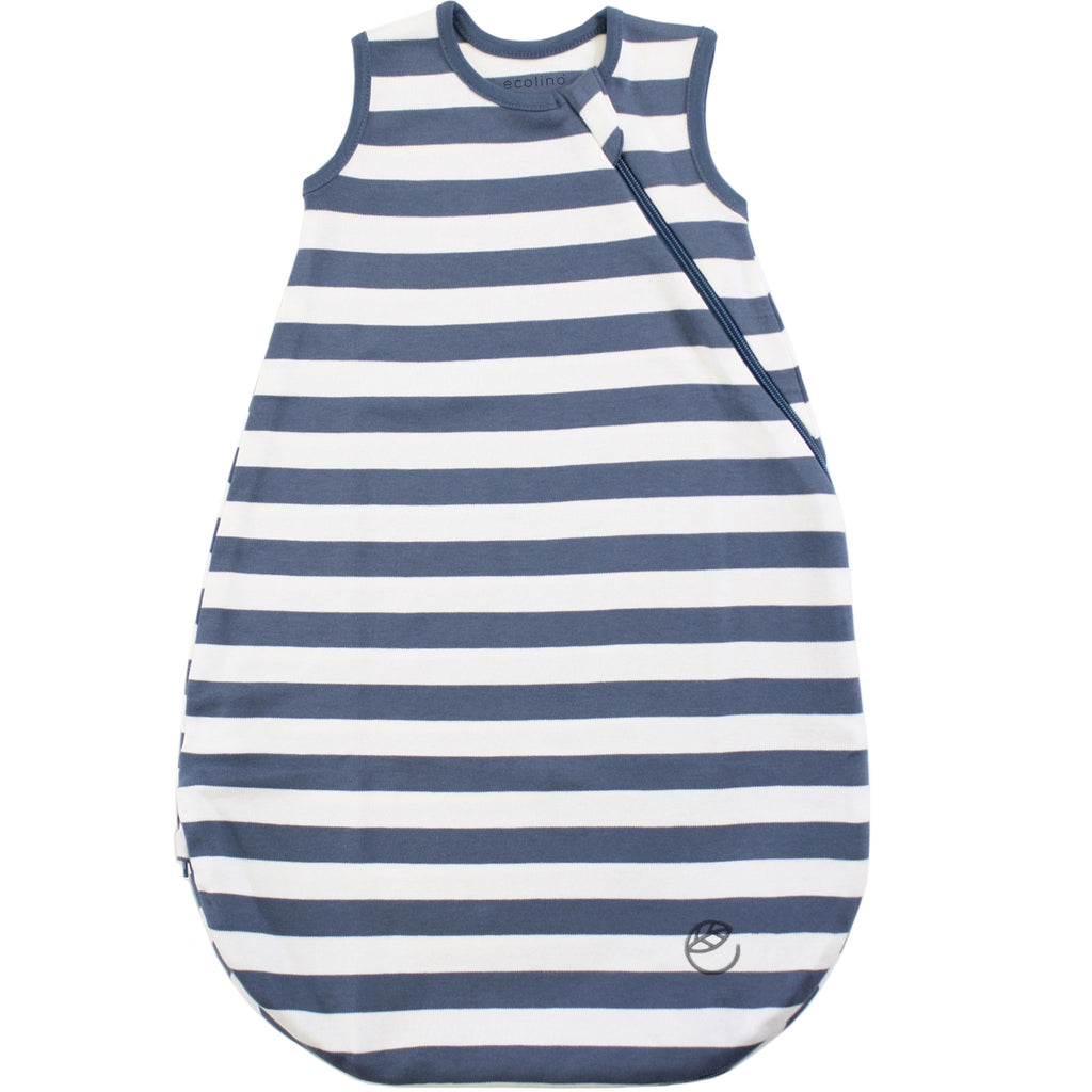 Ecolino® Organic Cotton Classic Baby Sleep Bag or Sack, Deep Blue