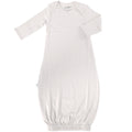 Baby Gown, Merino Wool, 0-6 Months, Oat