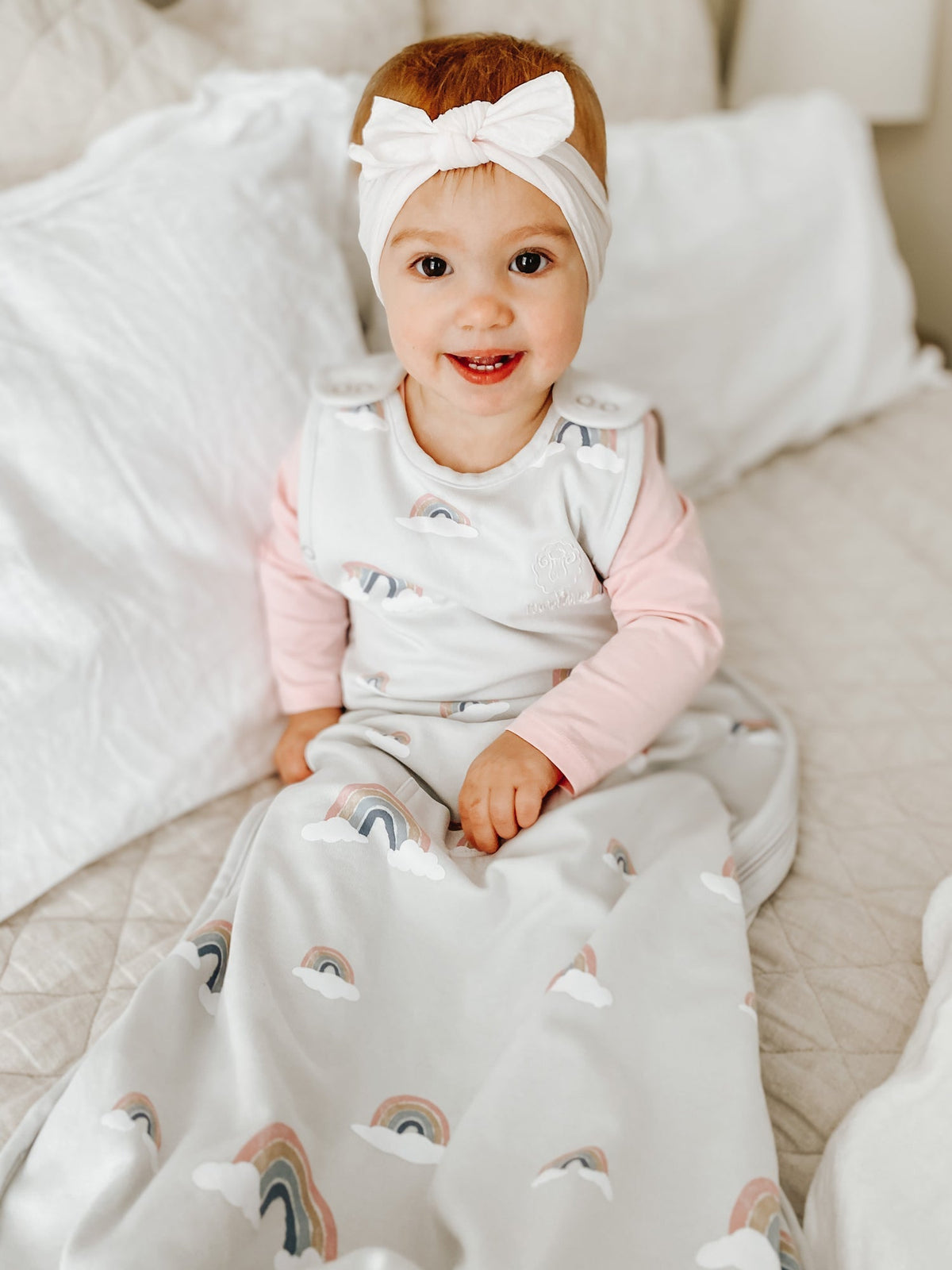4 Season® Ultimate Baby Sleep Bag, Merino Wool & Organic Cotton, Rainbow