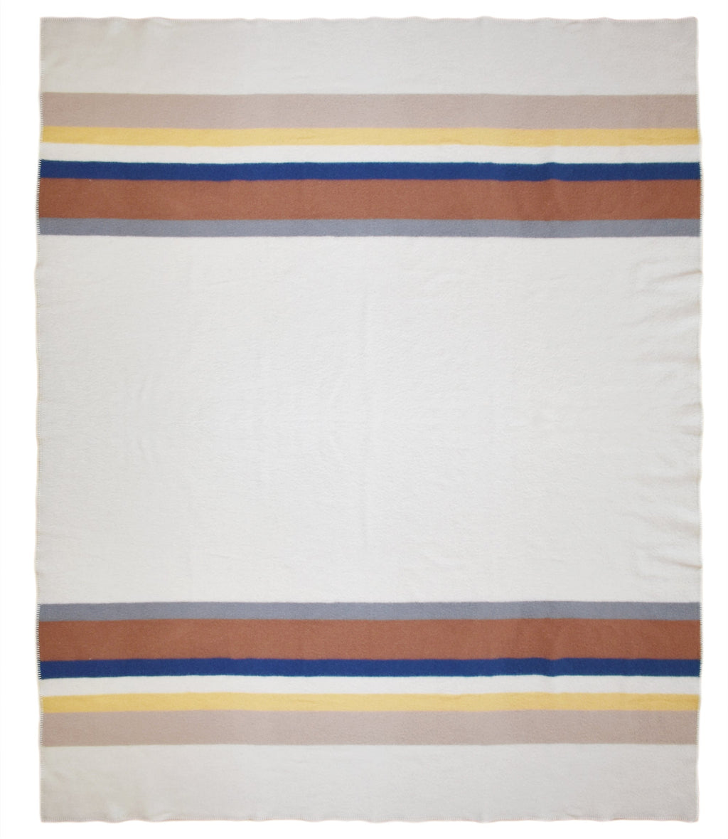 Wool Blanket, Cream Dunes