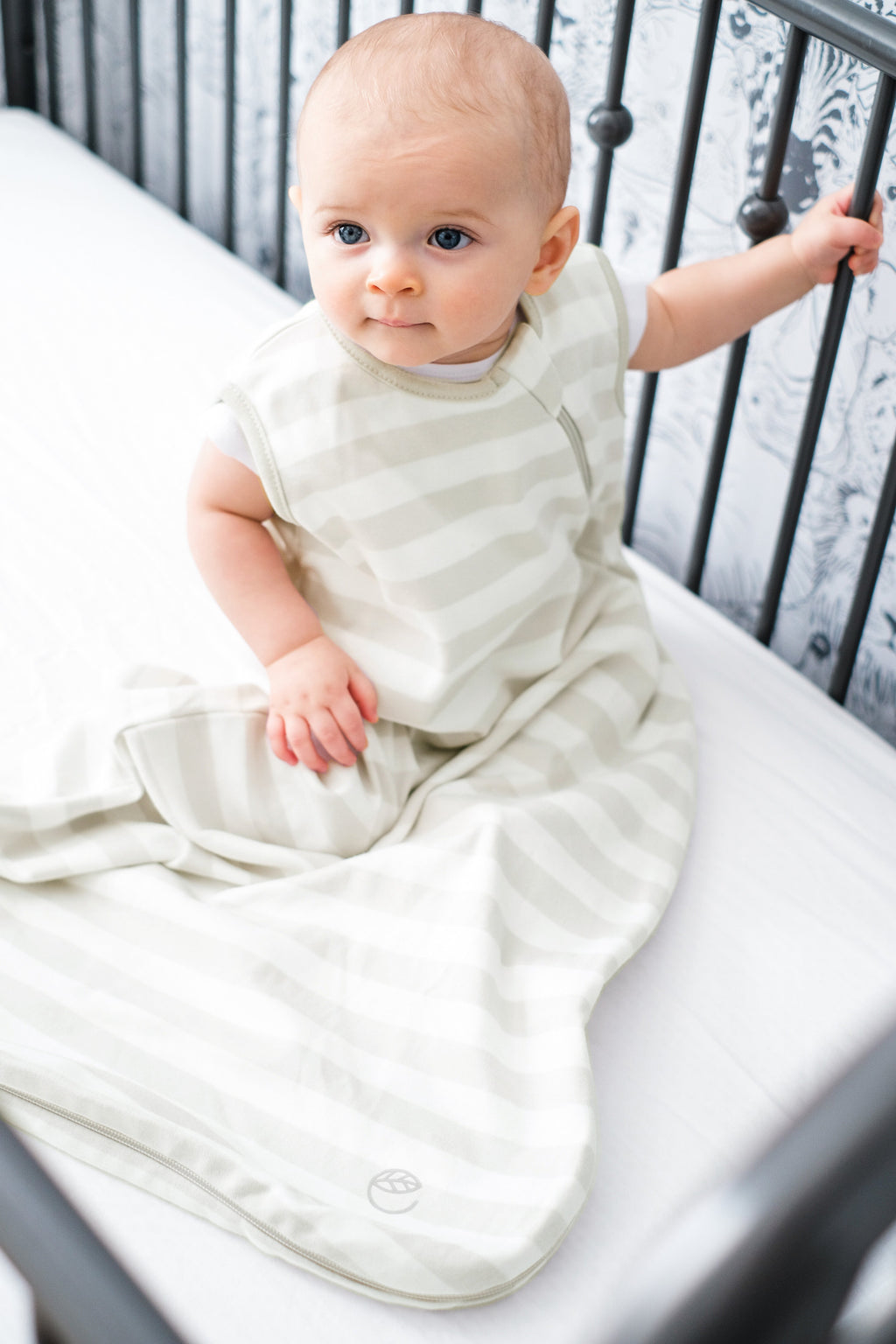 Ecolino® Organic Cotton Classic Baby Sleep Bag or Sack, Gray